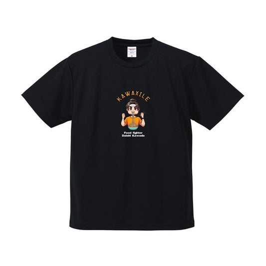 KAWAXILE イラスト ドライTシャツ