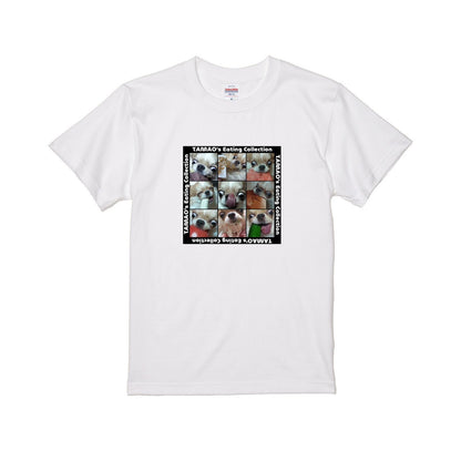 えちごやとちわわプリントTシャツ