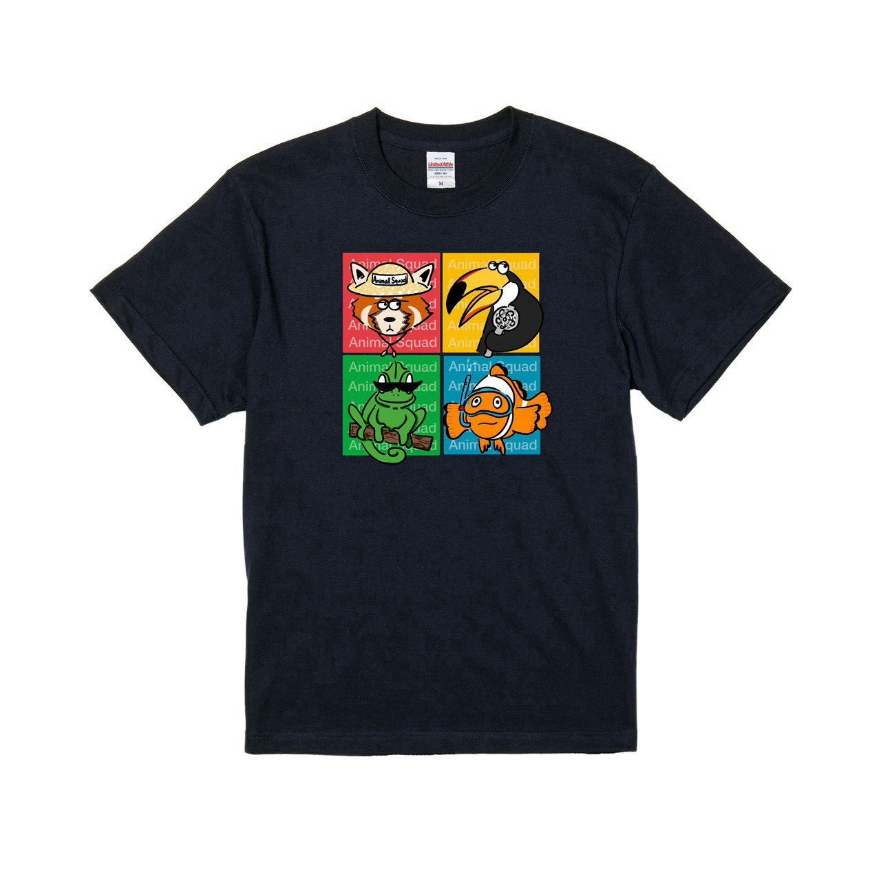 Animal Squad イラストTシャツ