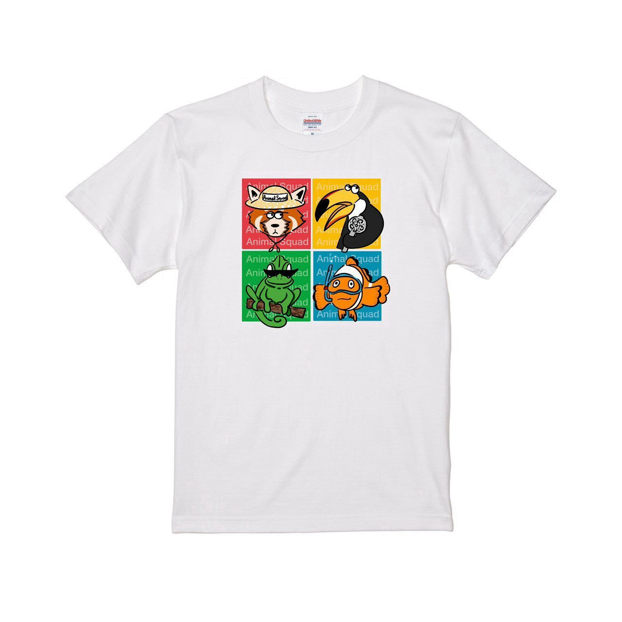 Animal Squad イラストTシャツ