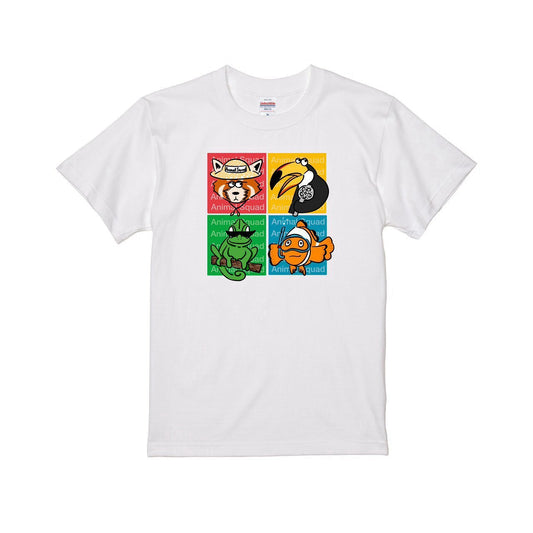 Animal Squad イラストTシャツ