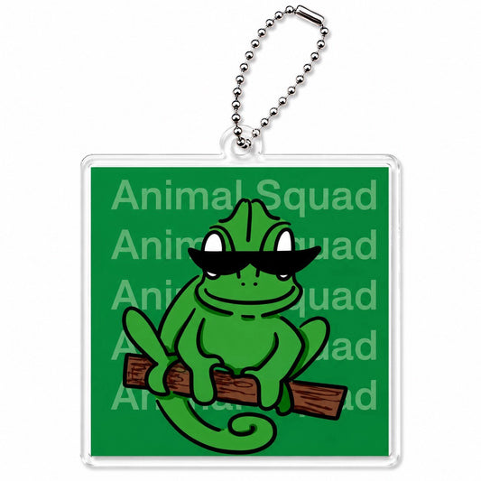 Animal Squad イラストアクキーgreen