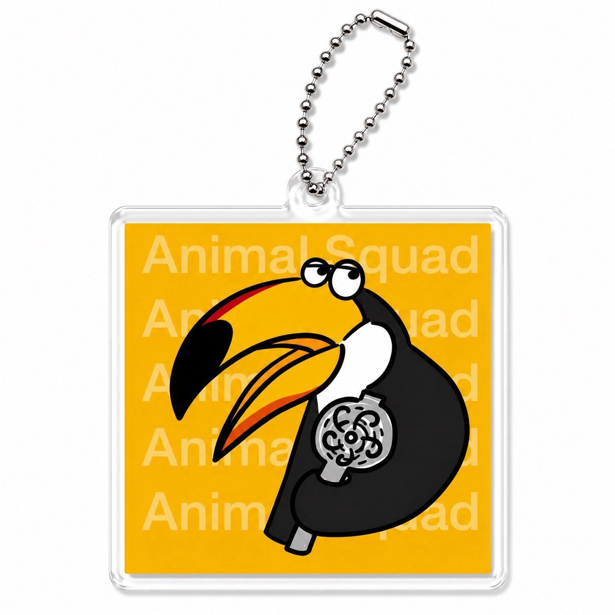 Animal Squad イラストアクキーyellow