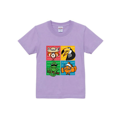 Animal Squad イラストkidsTシャツ