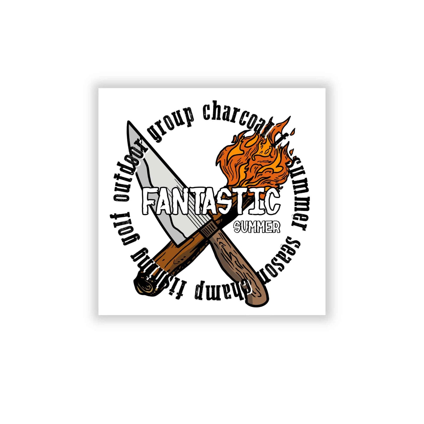 チャコールF FANTASTIC SUMMER ステッカー