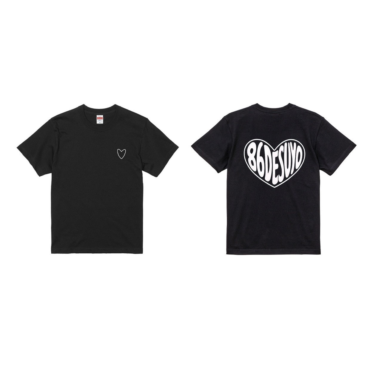 86 DESUYO ハートTシャツ