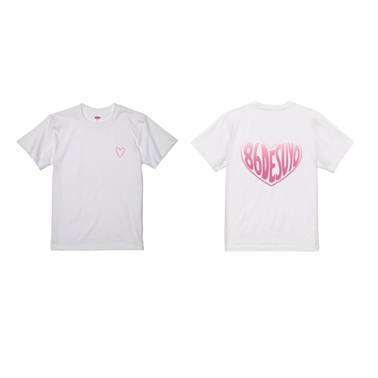 86 DESUYO ハートTシャツ