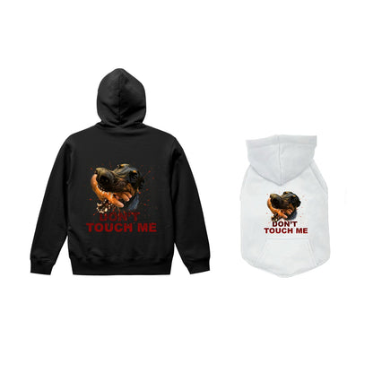 人間用＋犬用パーカーセット（犬用サイズ：S〜2XL）