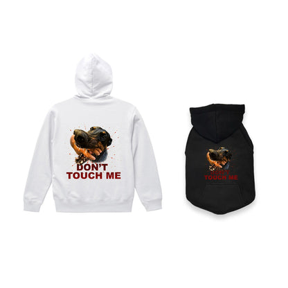 人間用＋犬用パーカーセット（犬用サイズ：S〜2XL）