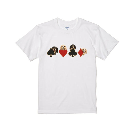 ラテラム トランプ柄Tシャツ