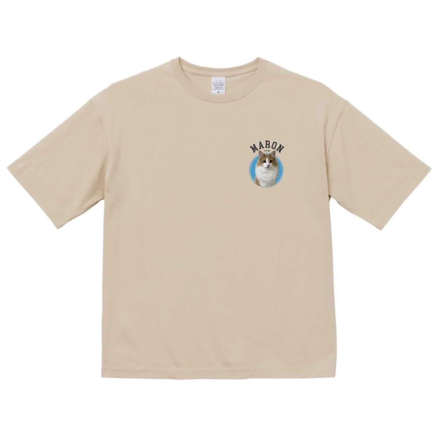 オーバーサイズ マロンTシャツ