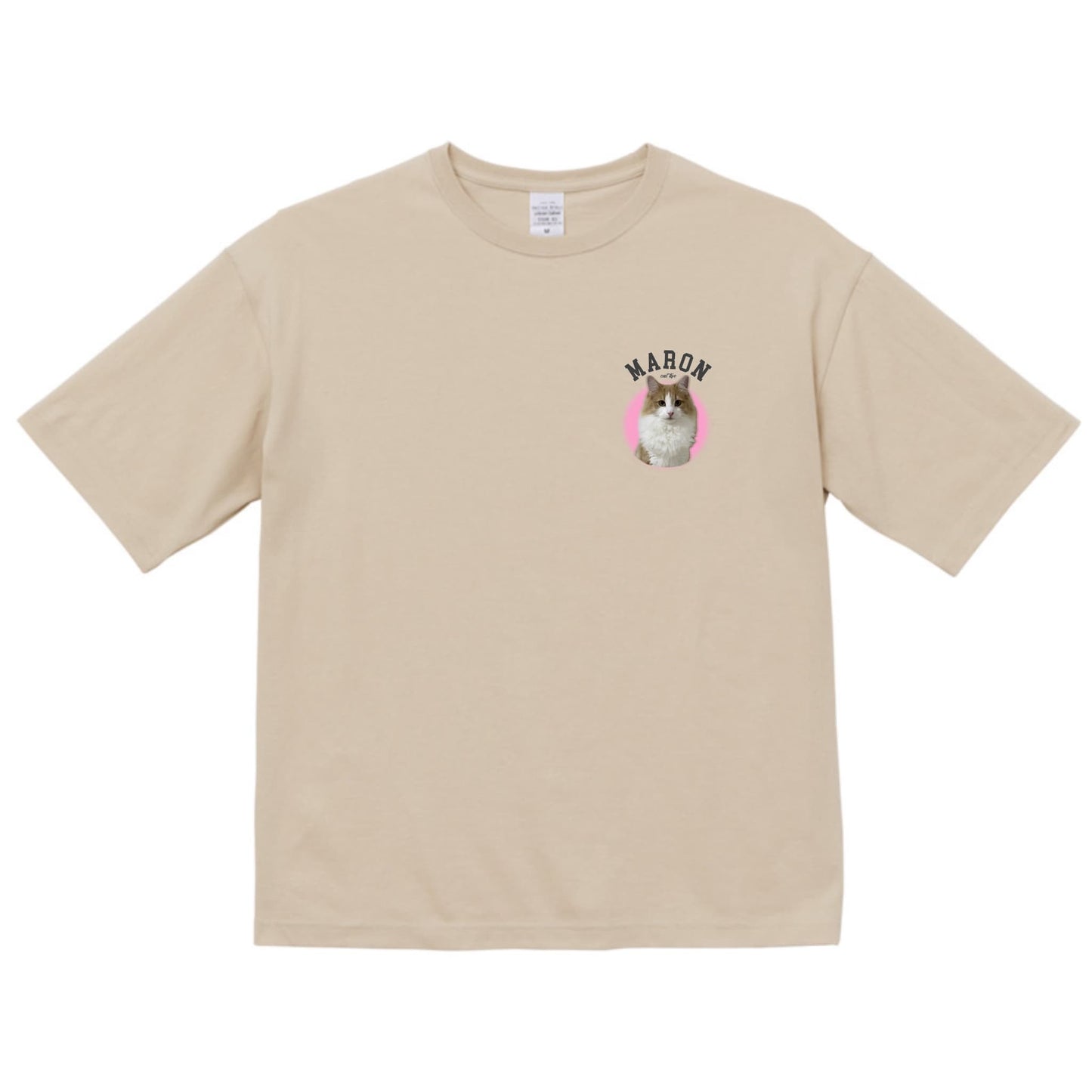 オーバーサイズ マロンTシャツ