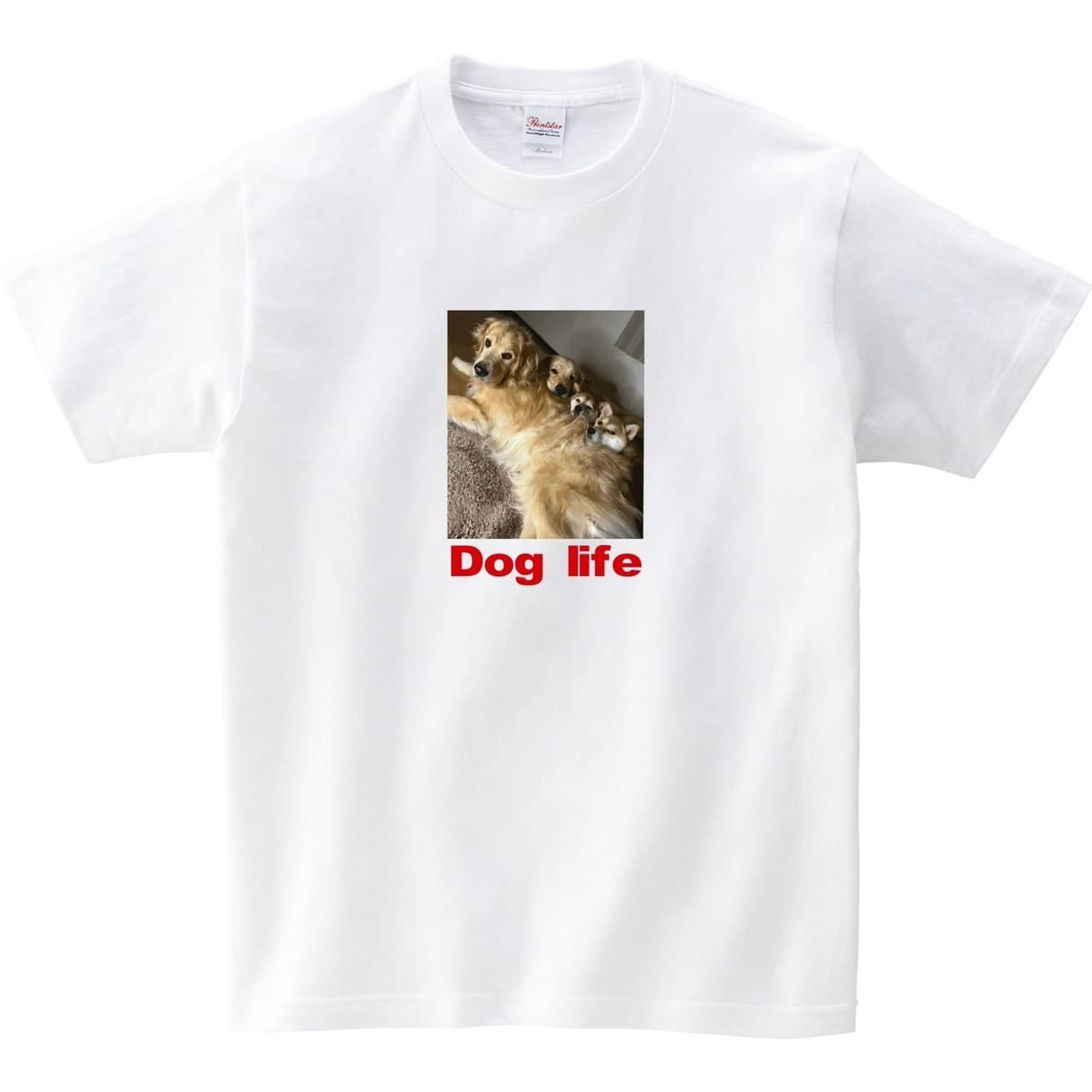 Dog life Tシャツ