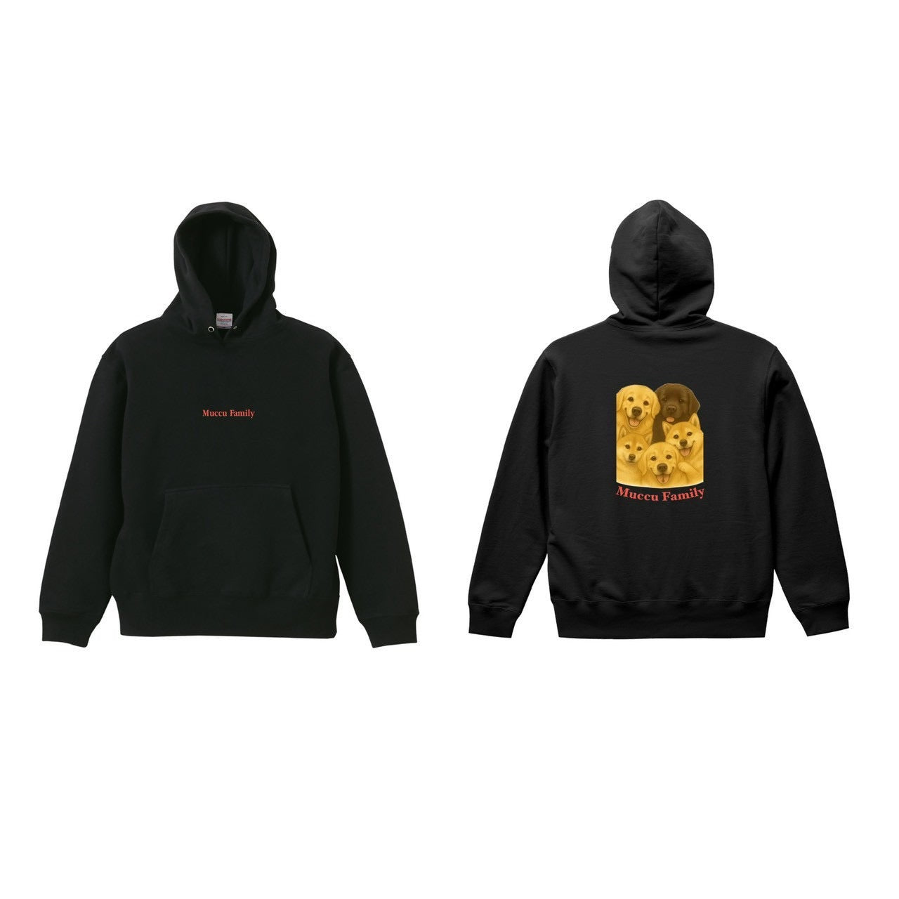 ムックファミリ パーカー