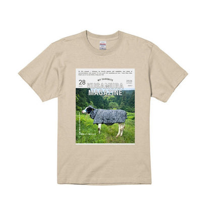 KUSAMURA MAGAZINE Tシャツ
