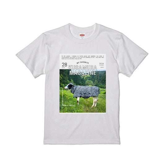 KUSAMURA MAGAZINE Tシャツ