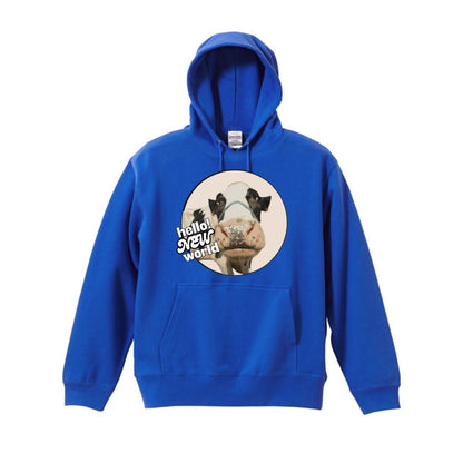 hello! NEW world パーカー