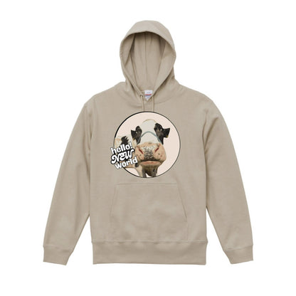 hello! NEW world パーカー