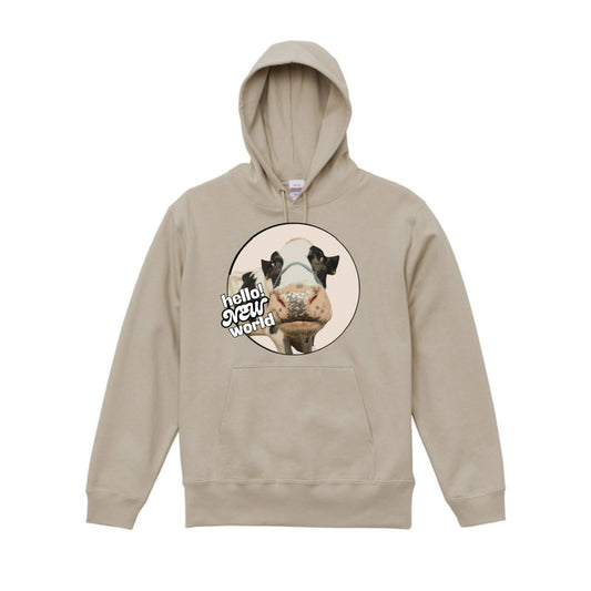 hello! NEW world パーカー