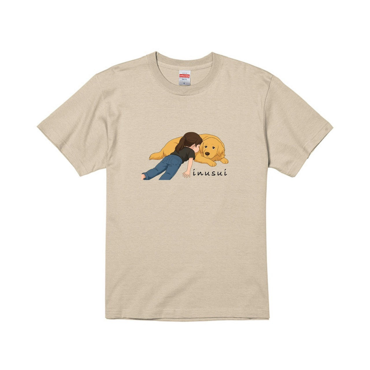 犬吸いTシャツ