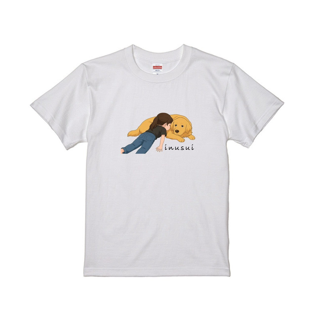 犬吸いTシャツ