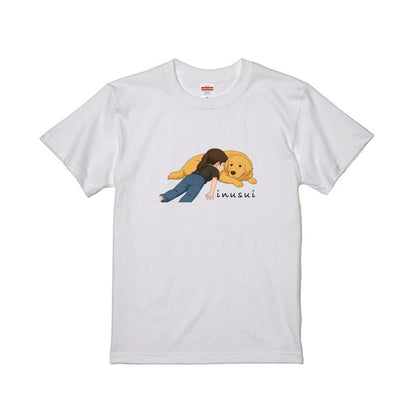 犬吸いTシャツ