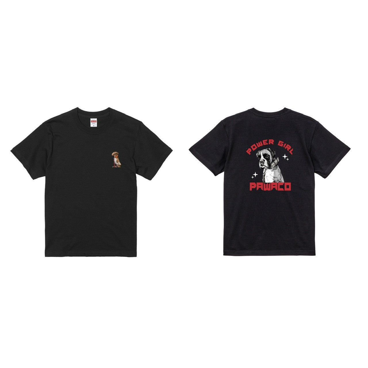 椎茸パワ子Tシャツ
