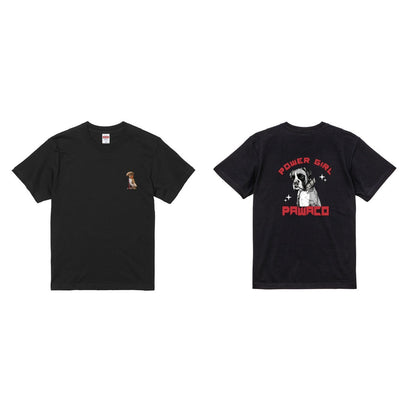 椎茸パワ子Tシャツ