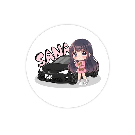 さなステッカー