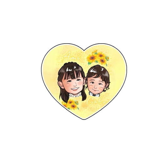 Ami & Gaku ステッカーB