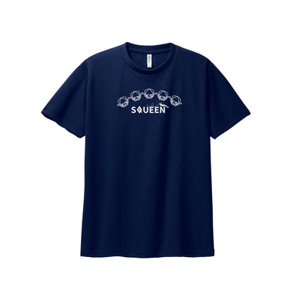 SQUEEN フロントプリントTシャツ