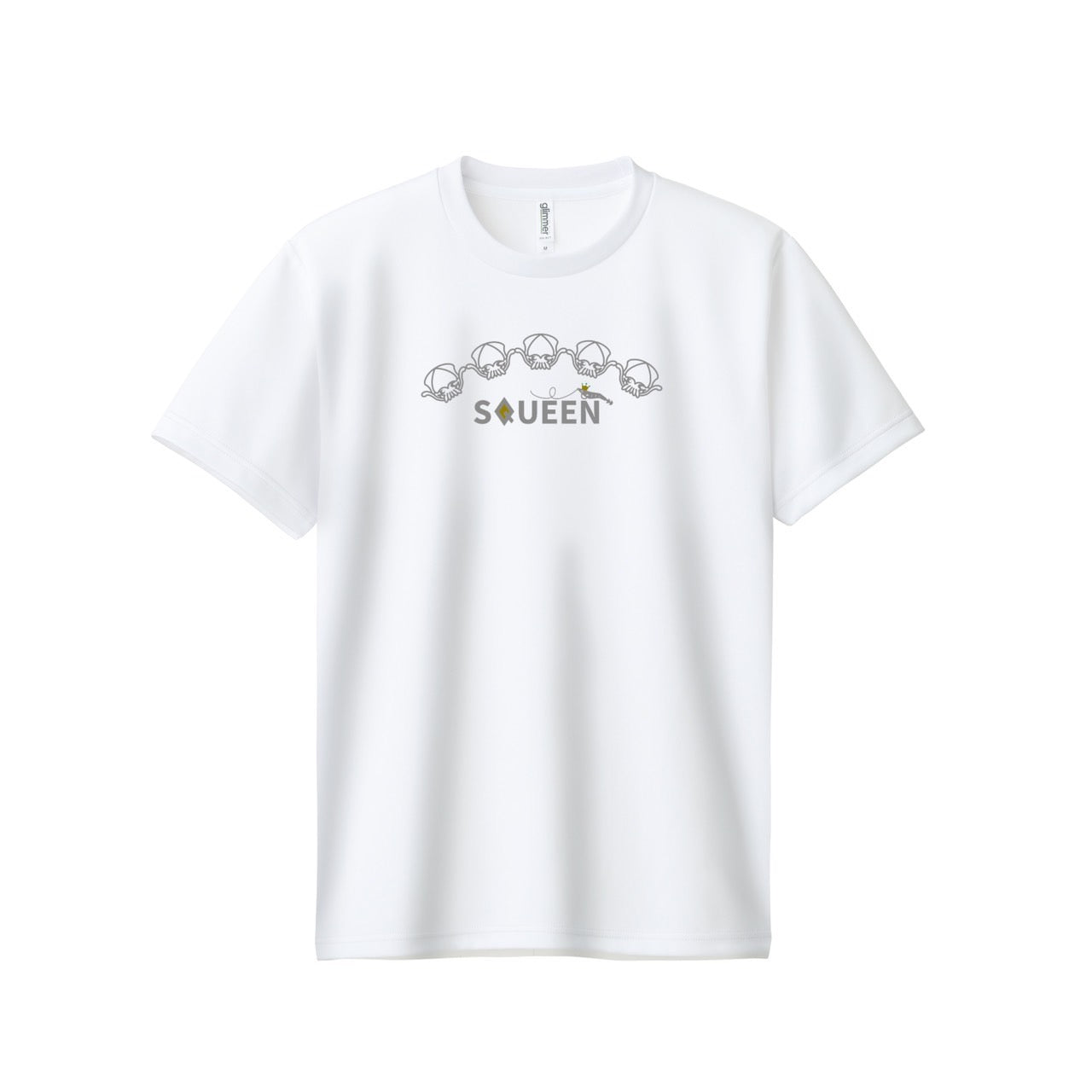 SQUEEN フロントプリントTシャツ