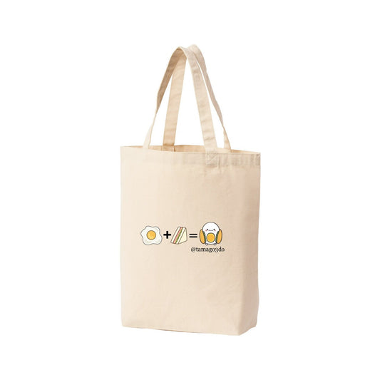 たまご3ド トートバッグ