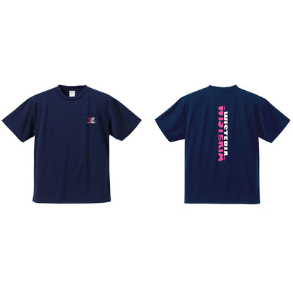 WISTERIA Tシャツ　ピンク/ホワイト